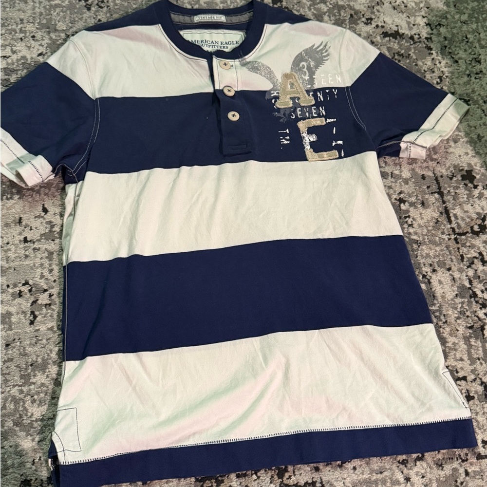 American eagle button shirt